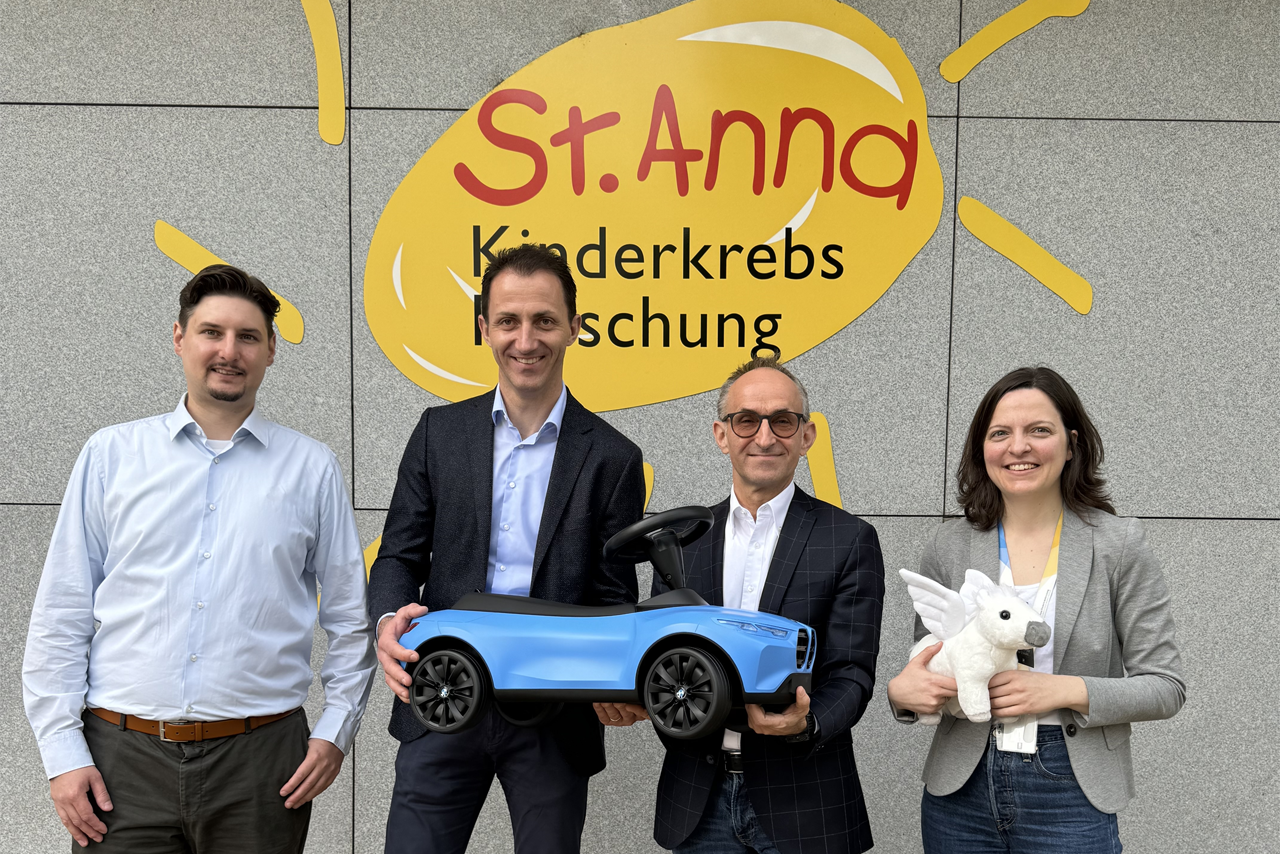 BMW Group Werk Steyr und St. Anna Kinderkrebsforschung setzen Kooperation 2024 fort