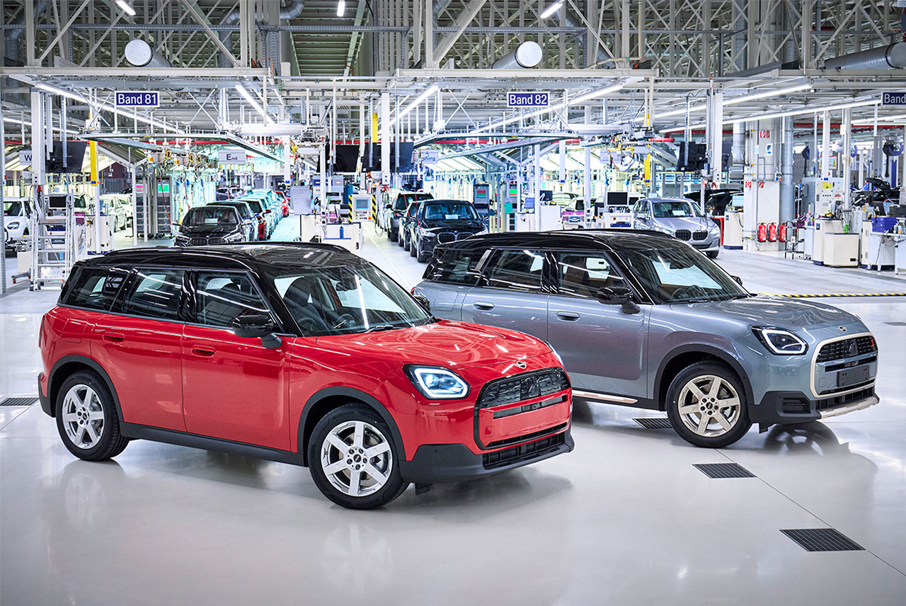 Production launch of the MINI Countryman Electric at BMW Group Plant Leipzig